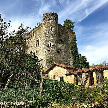 Villa Chateau L'hubertiere Near Poitiers Bouresse